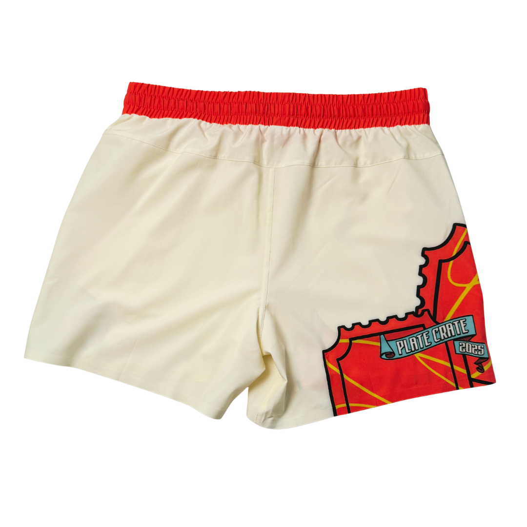 Creme Ticket Shorts Creme Ticket Shorts