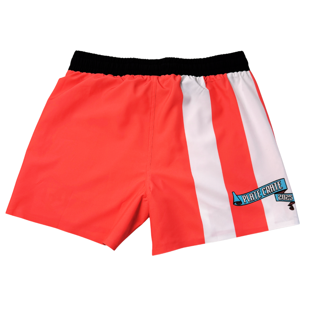 Red Striped Shorts Red Striped Shorts