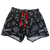 Black Doodle Shorts