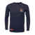 En Fuego Navy Performance Long Sleeve T-Shirt
