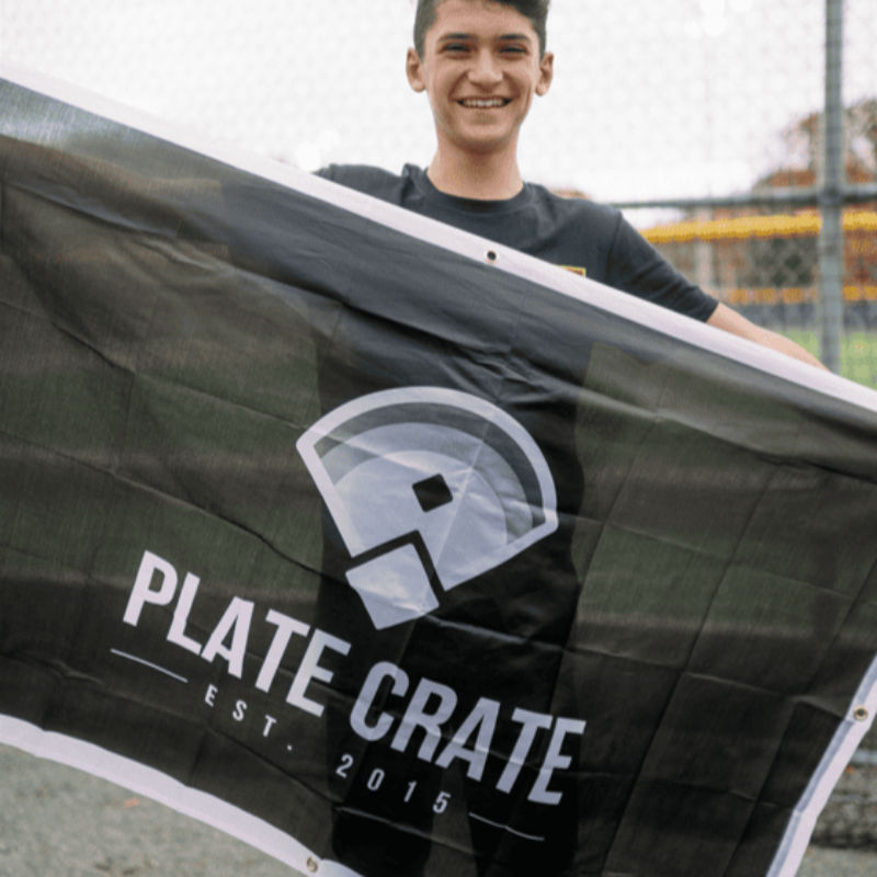 Plate Crate Et. 2015 Banner Bandit Sports Plate Crate