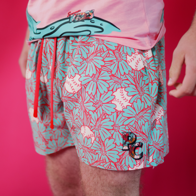 Summer Vibes Flower Shorts