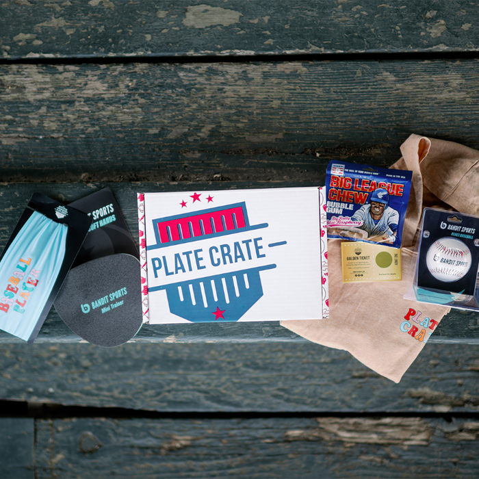 Play Ball Crate, Plate Crate Baseball Subscription box Play Ball Crate, Plate Crate Baseball Subscription box