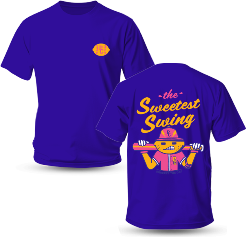 Blurple Sweetest Swing Tee Blurple Sweetest Swing Tee