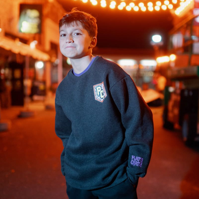 Spider Crewneck Plate Crate Bandit Sports Spider Crewneck Plate Crate Bandit Sports