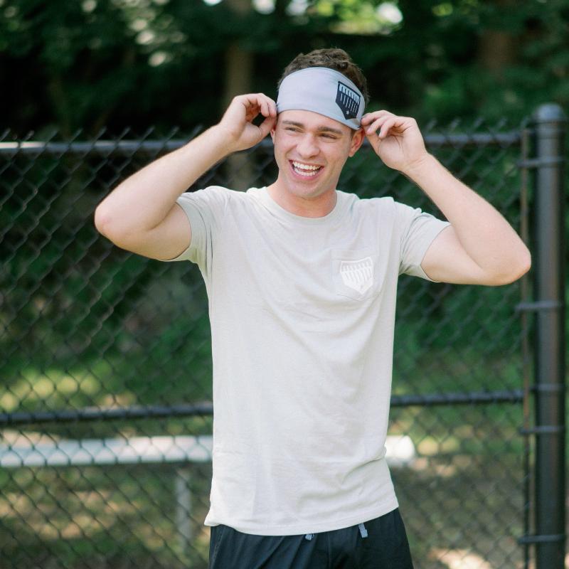 Grey Headband Bandit Sports Plate Crate Grey Headband Bandit Sports Plate Crate