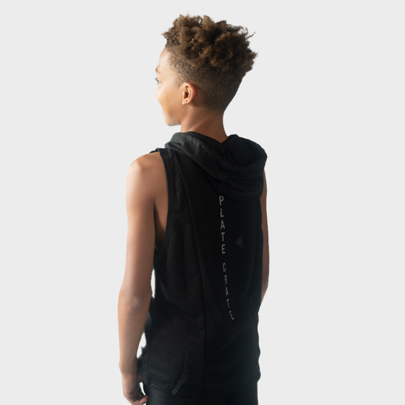Step Up Sleeveless Hoodie Plate Crate