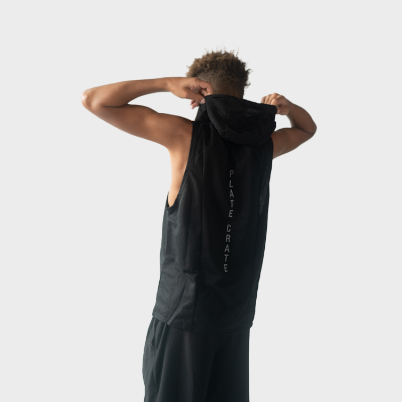 Step Up Sleeveless Hoodie Plate Crate