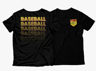 Baseball tshirt, baseball tee, back baseball shirt