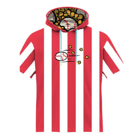 Popcorn Striped Shoodie