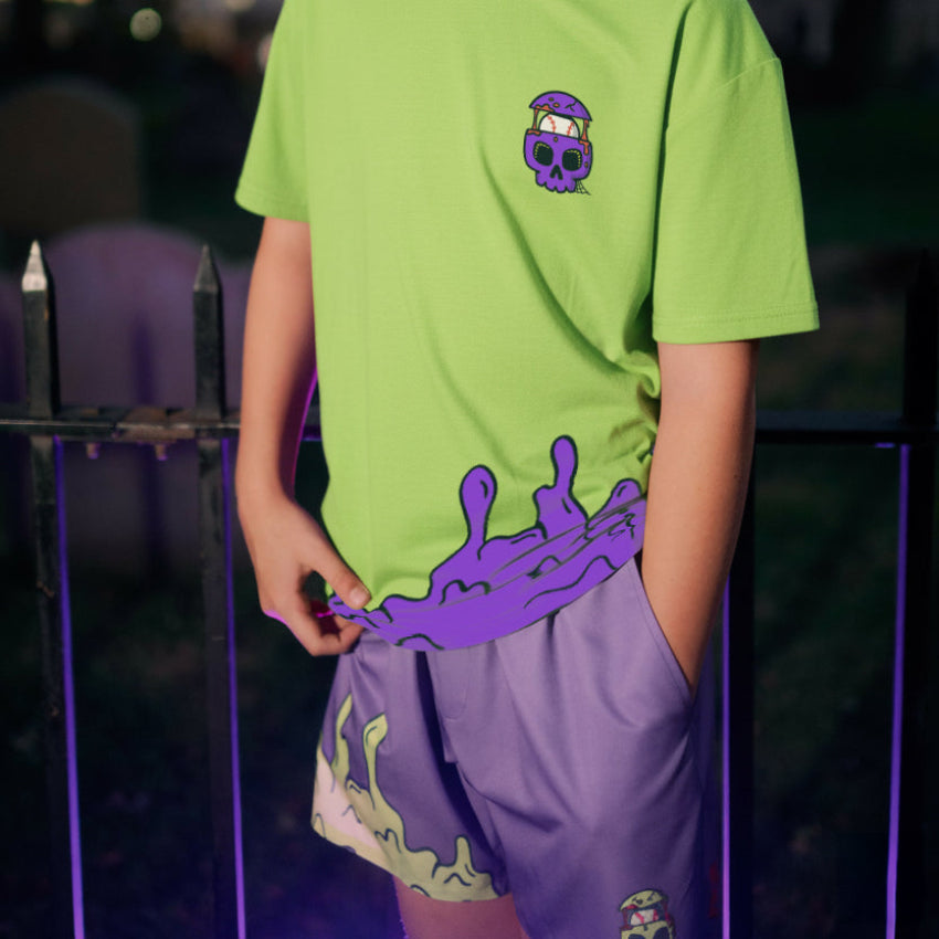 Zombie Purple Shorts