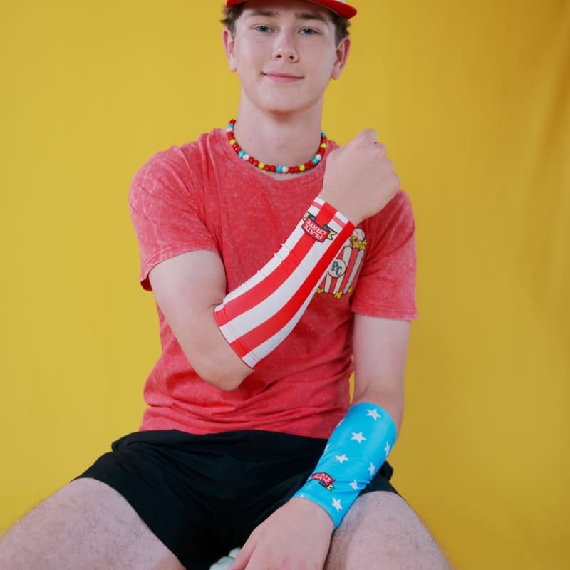 Amusement Forearm Sleeve Plate Crate