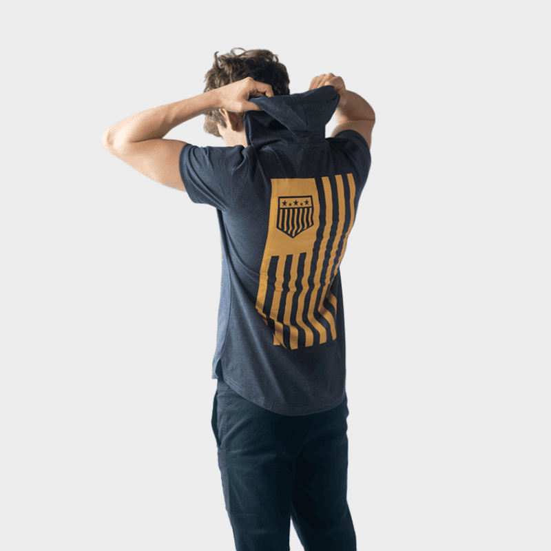 Anthem Short Sleeve Hoodie Plate Crate