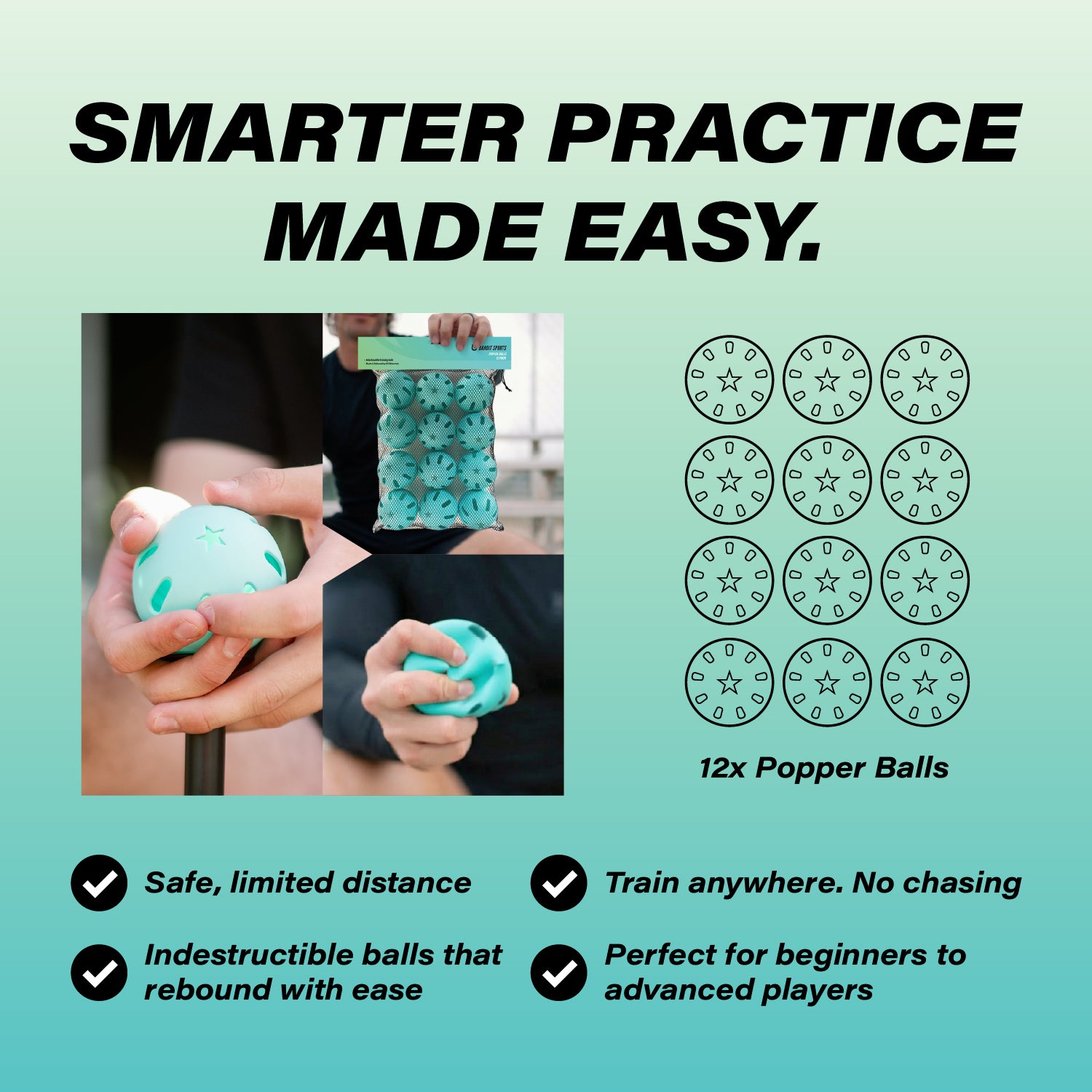 Popper Balls 12 Pack