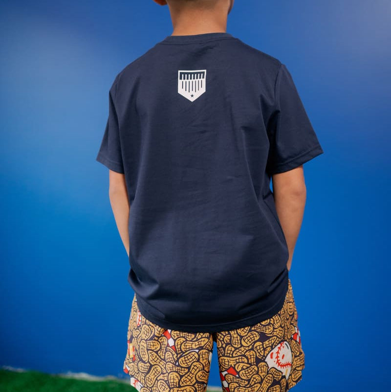 BallPark Blue Tee Plate Crate Bandit Sports