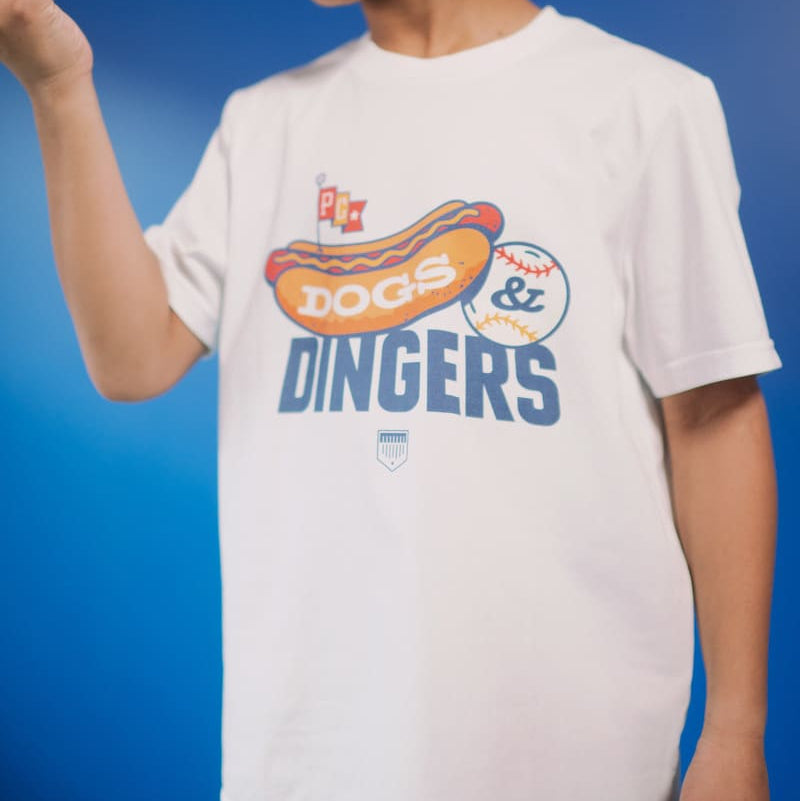 BallPark White Tee Plate Crate Bandit Sports