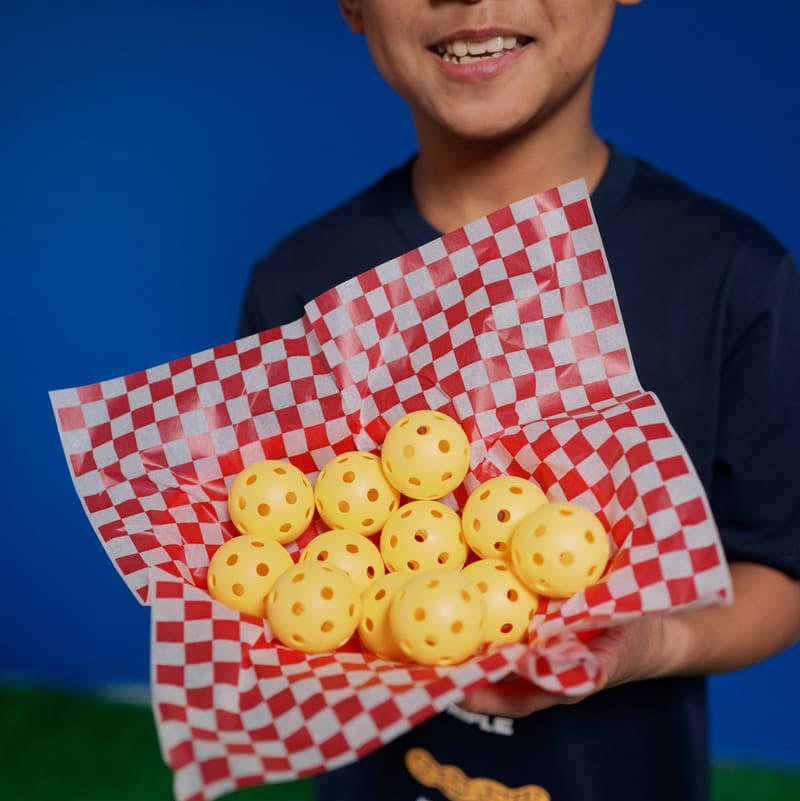 Ballpark Foods MiniPopperBalls Plate Crate Bandit Sports