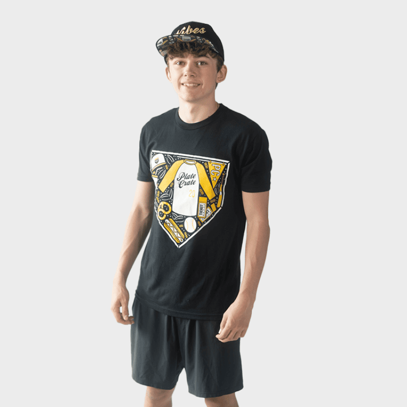 Ballpark Vibes Tee Plate Crate