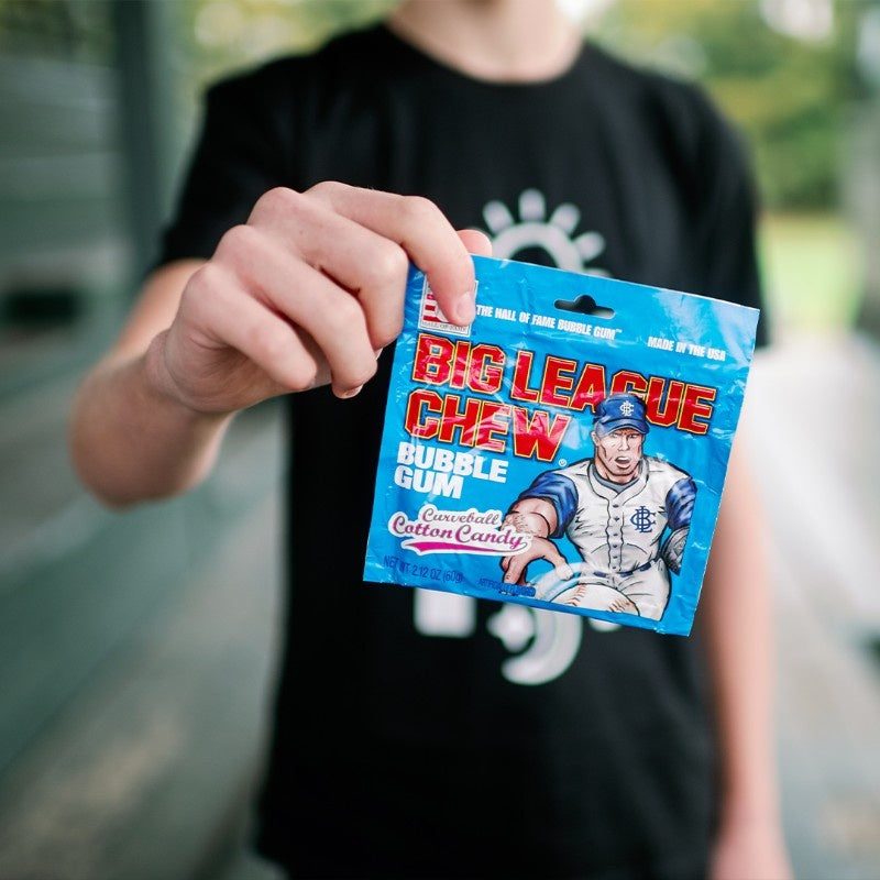 Baseball is Life Crate Plate Crate big league chew bubble gum