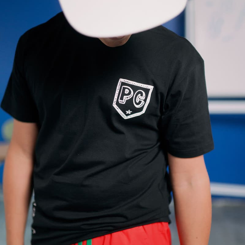 Black Tee Back2school Plate Crate Bandit Sports