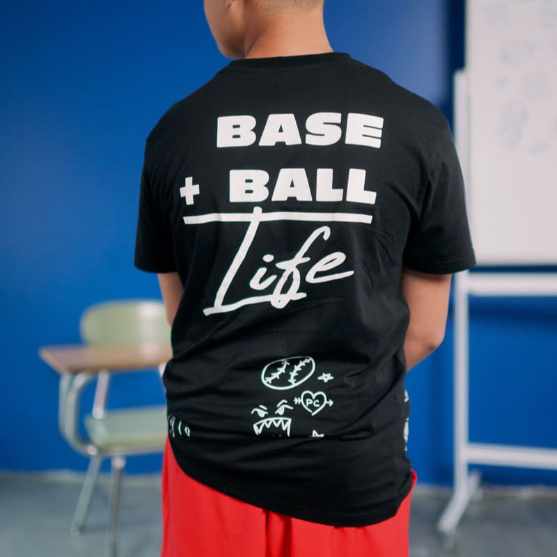 Black Tee Back2school Plate Crate Bandit Sports