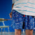 Blue Doodle Shorts Back2school Plate Crate Bandit Sports