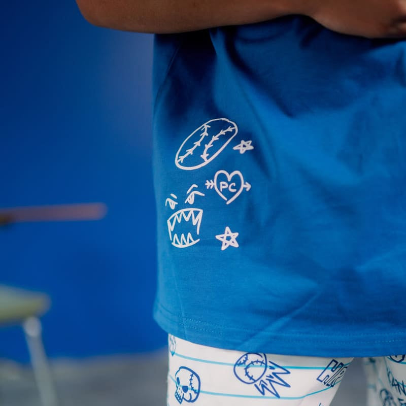 Blue Tee Back2school Plate Crate Bandit Sports