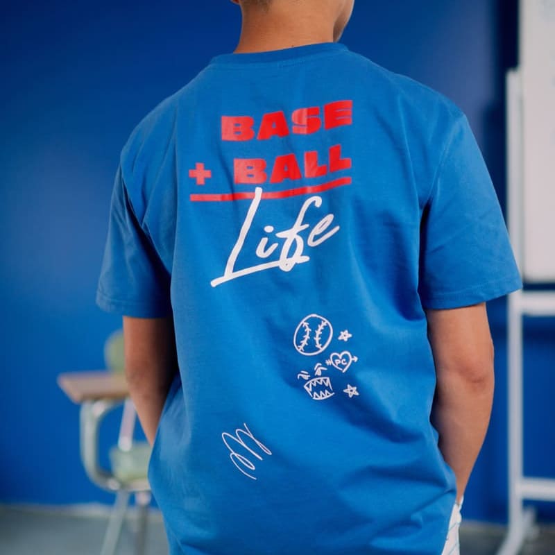 Blue Tee Back2school Plate Crate Bandit Sports