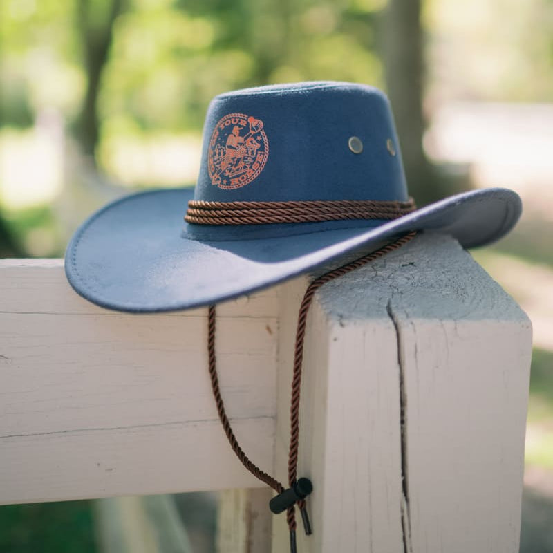 Cowboy Hat Wild West Plate Crate Bandit Sports
