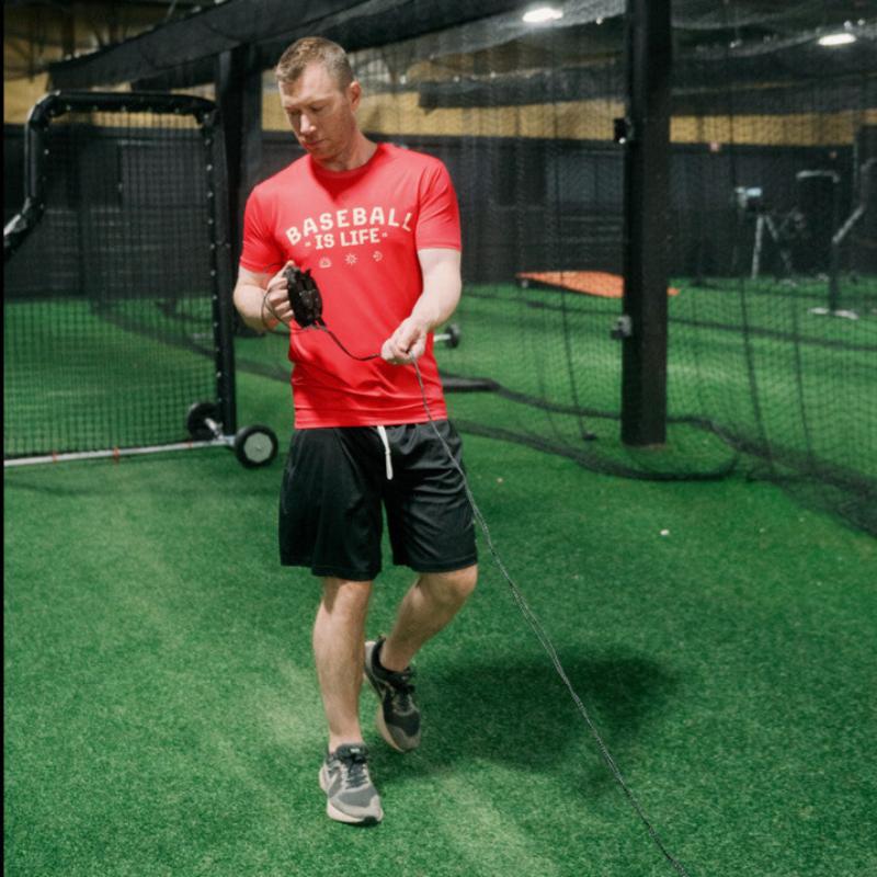 Dead Red Performance Tee Plate Crate Bandit Sports