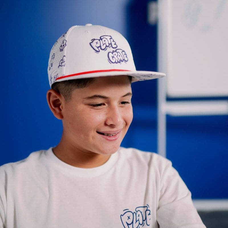 Doodle Hat Back2school Plate Crate Bandit Sports