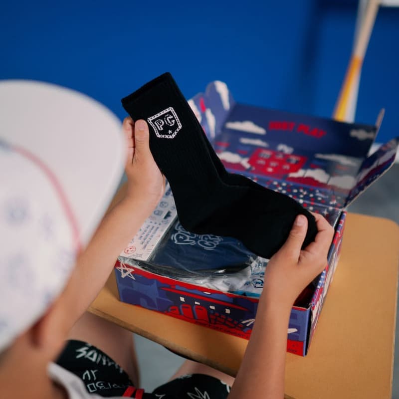 Doodle Socks Back2school Plate Crate Bandit Sports