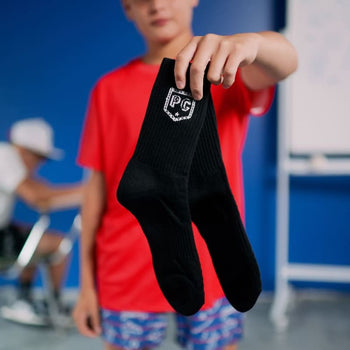 Black PC Doodle Socks