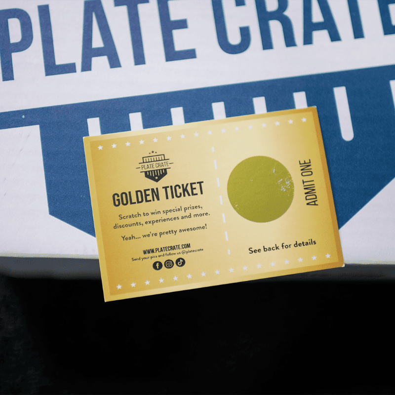 Dynasty Crate Plate Crate Golden Ticket Bandit Sports