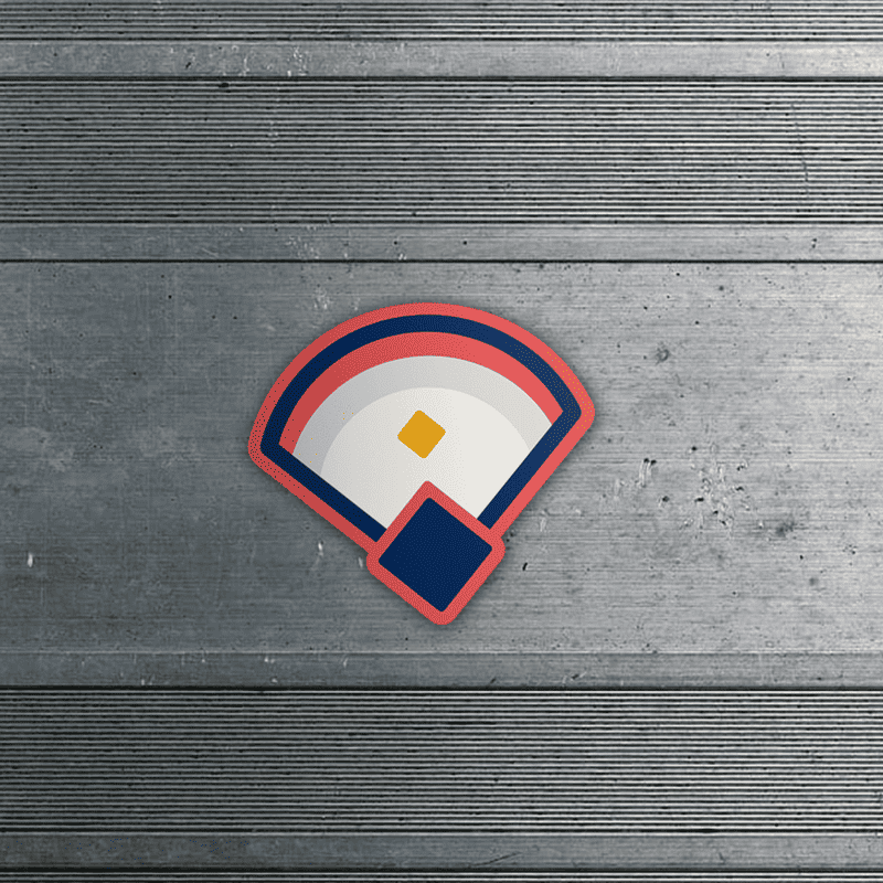 Dynasty Crate Plate Crate Sticker Bandit Sports