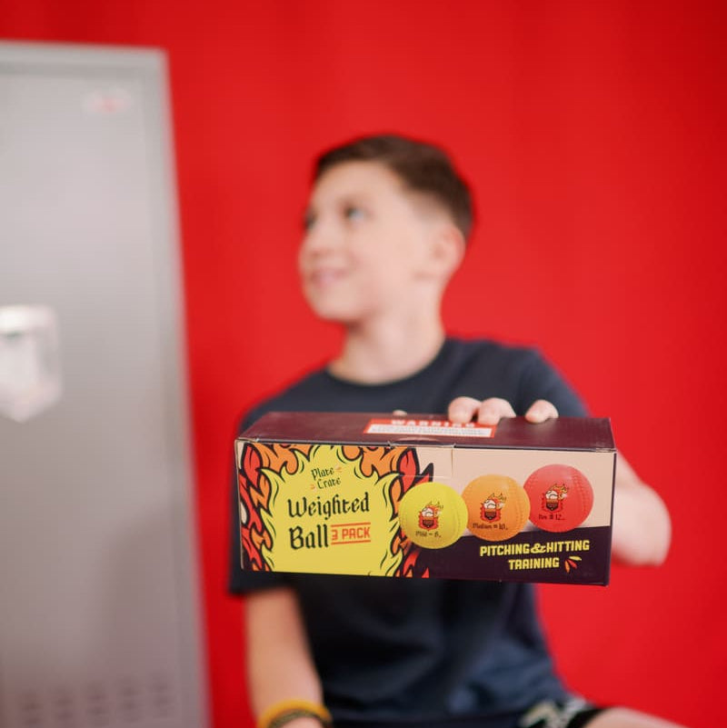 En Fuego Weighted Balls Plate Crate Bandit Sports