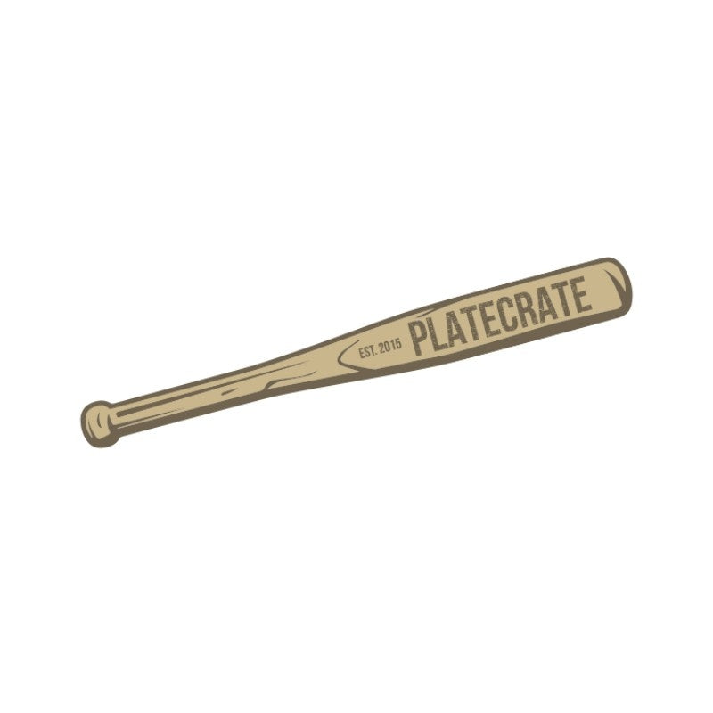 Grandstand Crate Plate Crate Sticker