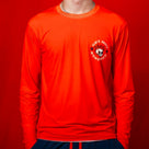 En Fuego Red Performance Long Sleeve T-Shirt