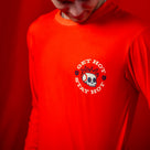 En Fuego Red Performance Long Sleeve T-Shirt