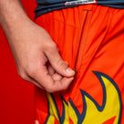 En Fuego Red Shorts