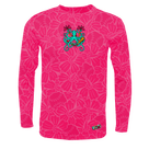Summer Vibes Pink Long Sleeve T-Shirt