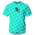 Summer Vibes Checkered Performance Tee