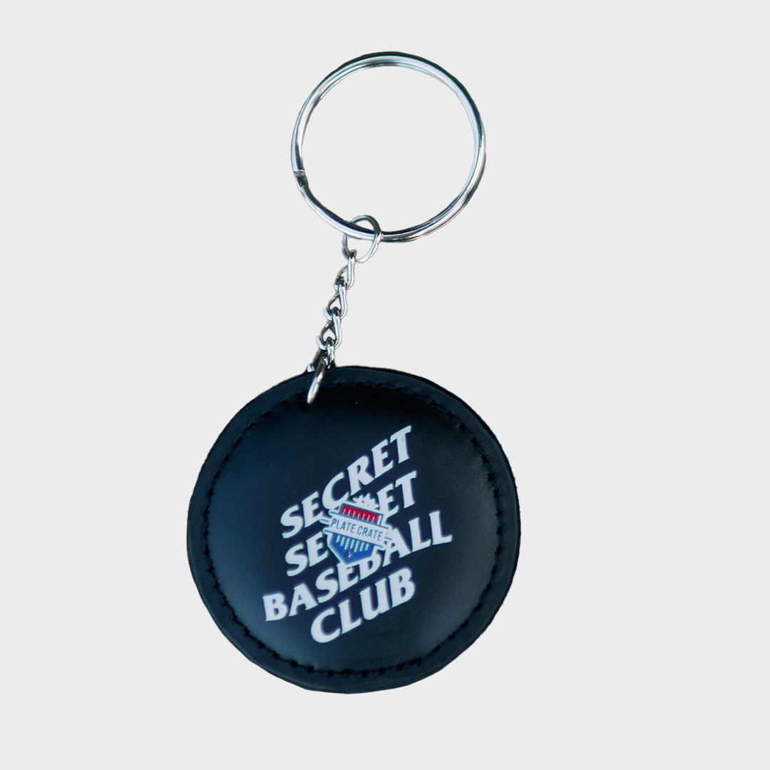 Club Keychains Secret Secret Baseball Club Keychain | Plate Crate
