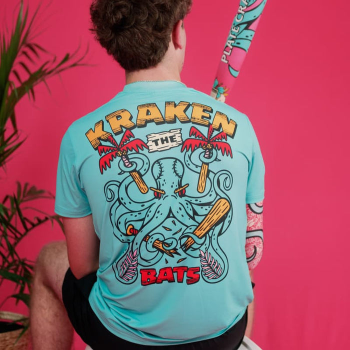 Kraken Tee Summer Vibes Plate Crate Bandit Sports