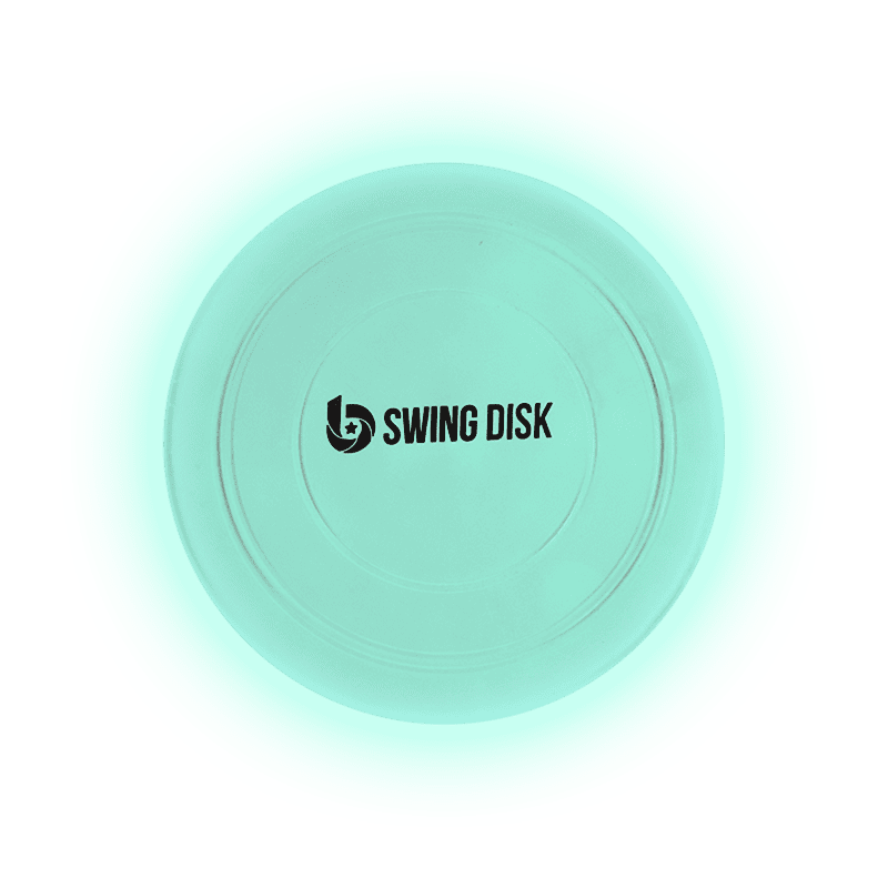 Limited Edition Glow in the Dark Swing Disks Bandit Sports Plate Crate
