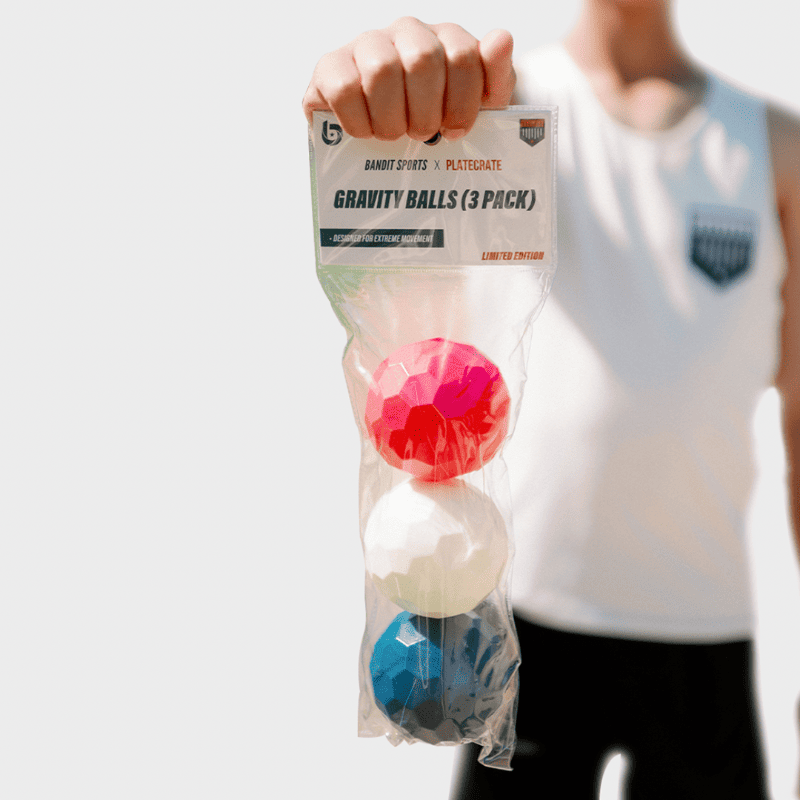 Limited Edition Rocket Gravity Balls Bandit Sports Plate Crate