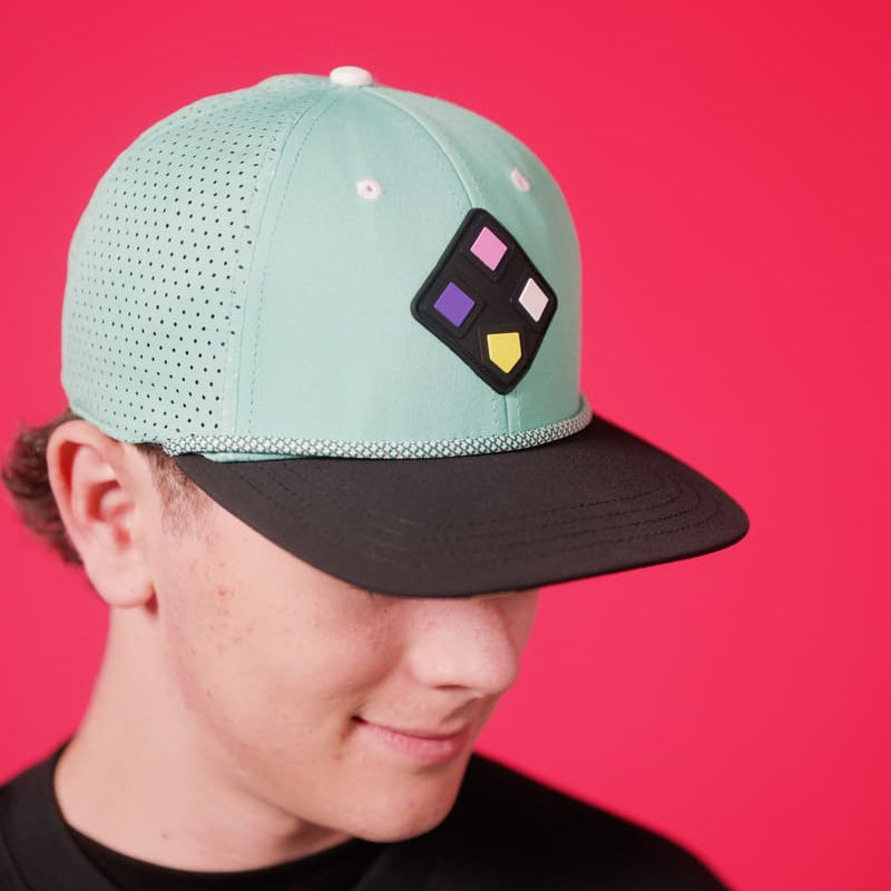 Mint Gamer Hat Plate Crate Bandit Sports