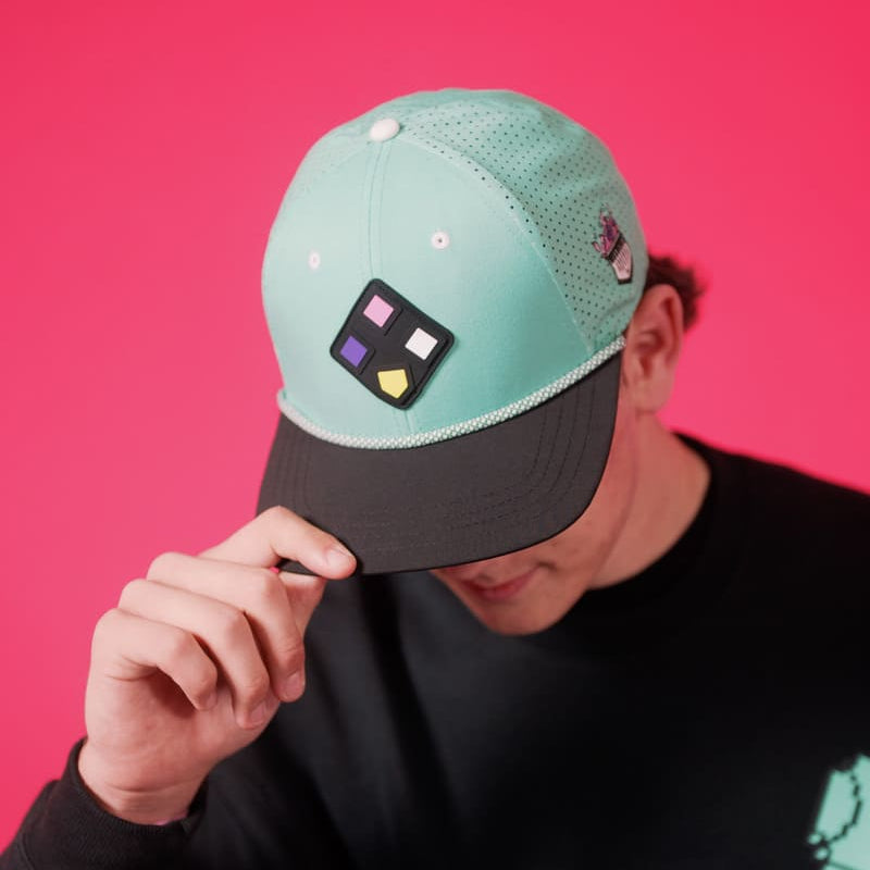 Mint Gamer Hat Plate Crate Bandit Sports