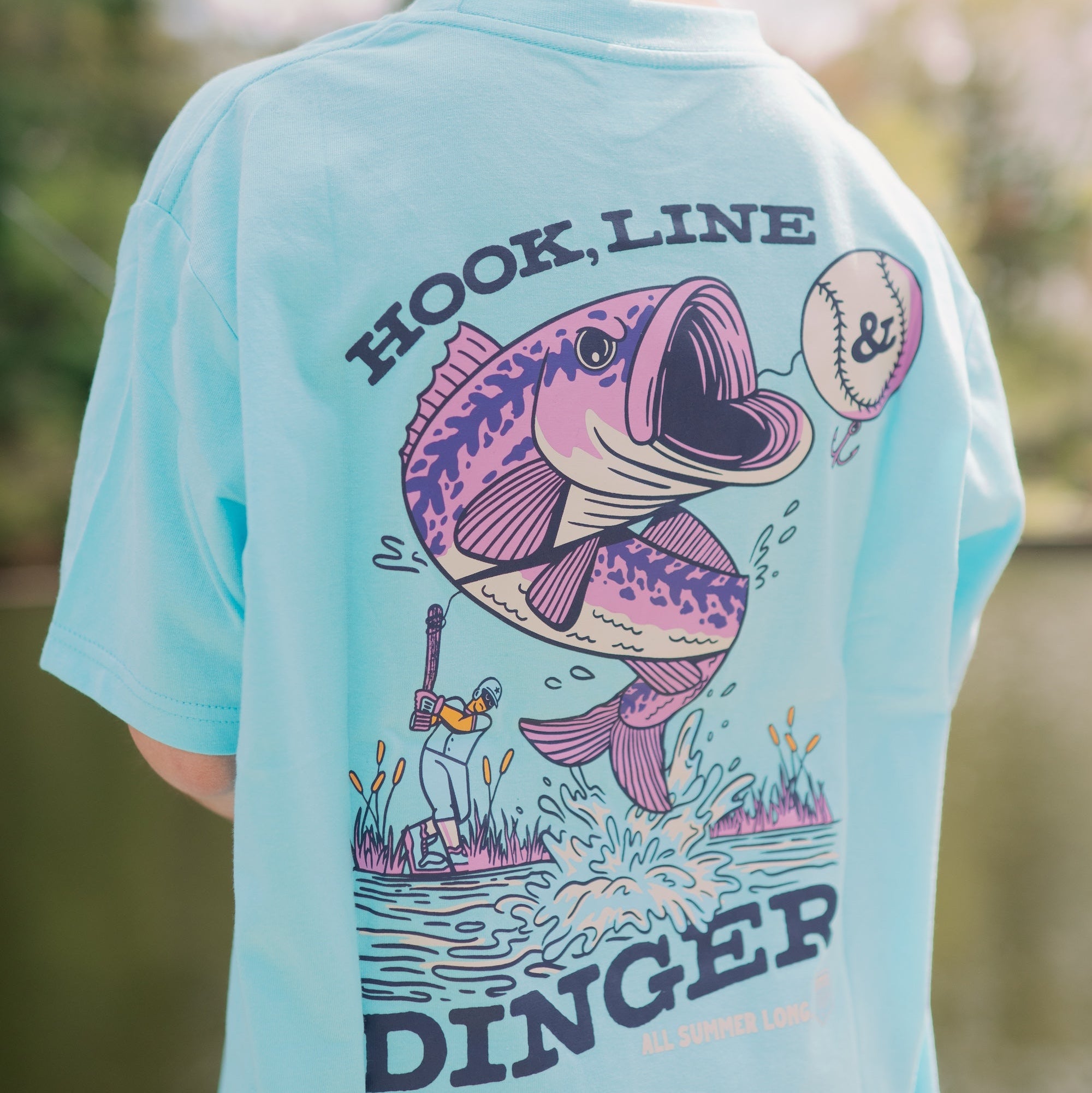 Monthly Tee Fishing Plate Crate