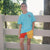 Multicolor Shorts Wild West Plate Crate Bandit Sports